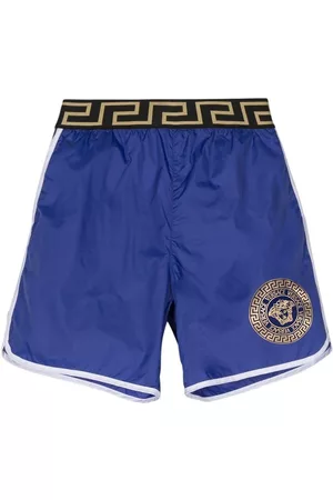 VERSACE Bañador con cinturilla Greca