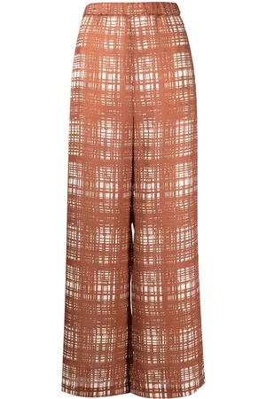 Maison Mihara Yasuhiro Pantalones Random a cuadros