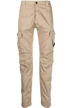 C.P. Company Pantalones tipo cargo con detalle Lens