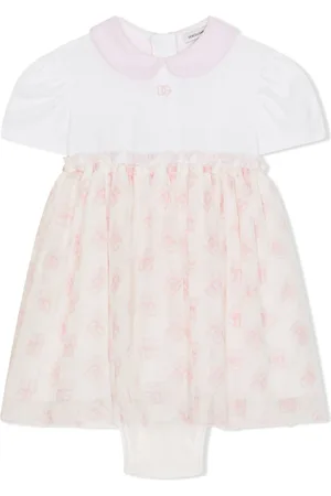 Dolce & Gabbana Vestido con logo DG