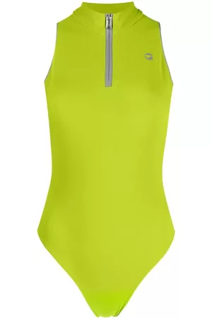 COPERNI Top sin mangas con logo estampado y cremallera
