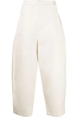 SONGZIO Pantalones anchos capri