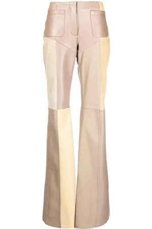Marine Serre Pantalones anchos con paneles
