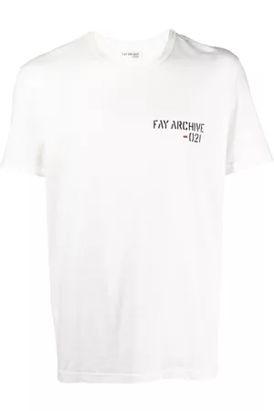 FAY Camiseta con logo estampado