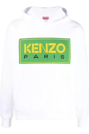 Kenzo Sudadera con capucha y parche del logo