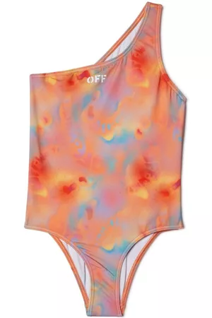 OFF-WHITE Bañador con diseño tie-dye