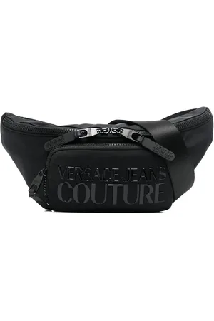 VERSACE Riñonera con logo en relieve