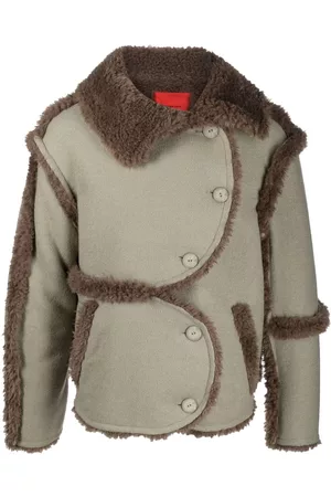 ECKHAUS LATTA Chaqueta Sherpa con ribete