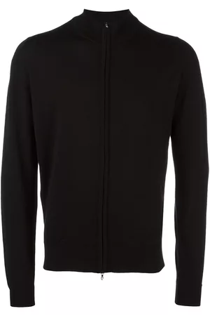 JOHN SMEDLEY Cárdigan de cuello alto con cremallera