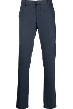 Dondup Pantalones rectos de talle medio