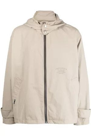 Izzue Chaqueta con logo bordado y capucha