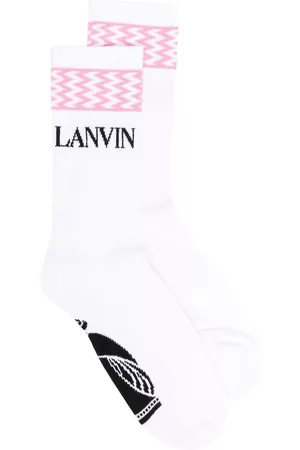 Lanvin Calcetines altos con logo