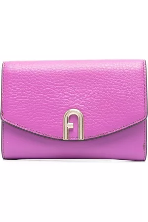 Furla Cartera continental con placa del logo