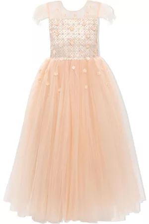 Tulleen Vestido Ayala con bordado floral