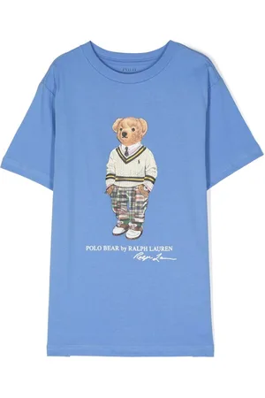 Ralph Lauren Camiseta con estampado Polo Bear