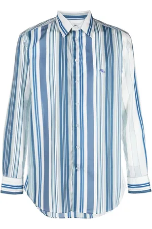 Etro Camisa de rayas verticales