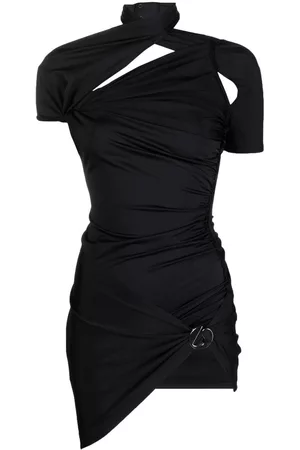 COPERNI Vestido asimétrico de manga corta
