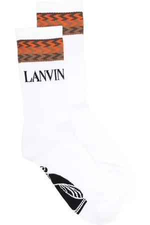 Lanvin Calcetines altos con logo
