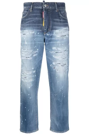 Dsquared2 Vaquero capri con parche del logo