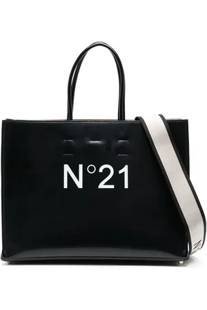 Nº21 Bolso shopper con logo estampado