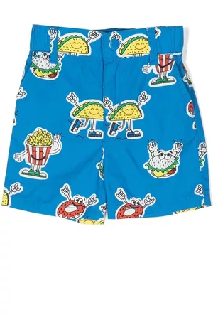 Stella McCartney Bermudas con dibujo estampado