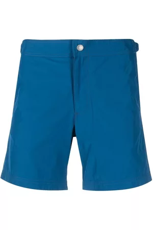 Alexander McQueen Pantalones cortos con franja logo