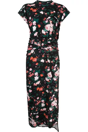 Paco rabanne Vestido largo con motivo floral