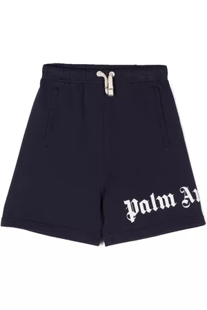 Palm Angels Pantalones de chándal con logo estampado