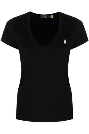 Ralph Lauren Camiseta Polo Pony con cuello en V