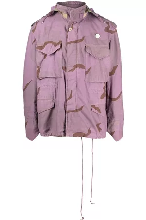 OAMC Chaqueta con motivo abstracto