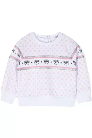 Chiara Ferragni Sudadera Logomania con purpurina