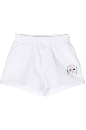 Chiara Ferragni Pantalones cortos con logo bordado