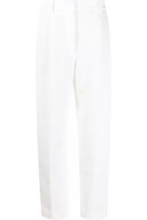 Brunello Cucinelli Pantalones con diseño ajustado