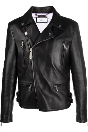 Philipp Plein Chaqueta con placa del logo