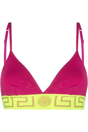 VERSACE Sujetador con motivo Greca