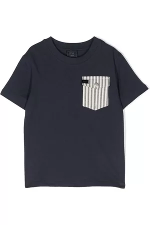 FAY Camiseta con bolsillos de solapa