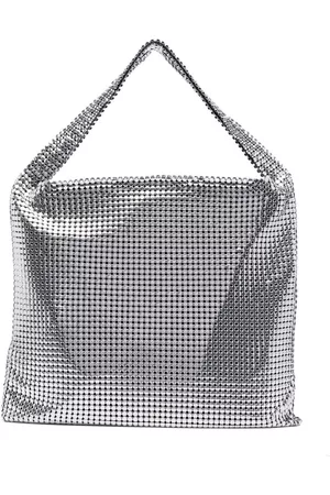 Paco rabanne Bolso shopper Pixel metalizado
