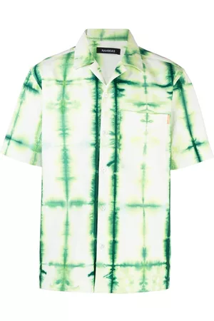 Nahmias Camisa con motivo tie-dye