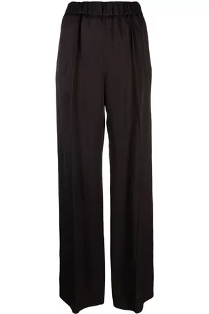 Jil Sander Pantalones anchos de talle alto