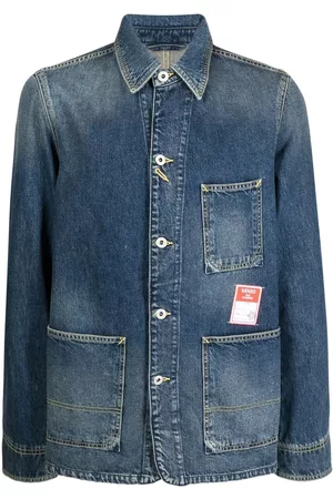Kenzo Chaqueta vaquera con parche del logo