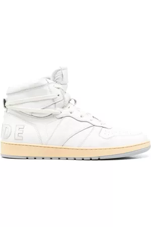 Rhude Zapatillas altas con parche de logo