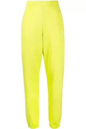 ROTATE Pantalones de chándal ajustados con logo estampado