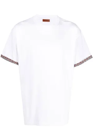 Missoni Camiseta con detalle en zigzag