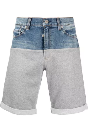 ROMEO HUNTE Pantalones vaqueros cortos con efecto lavado