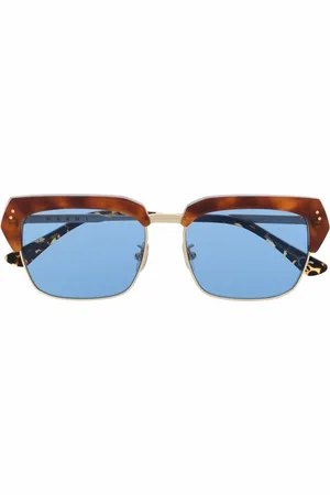 Marni Gafas de sol cuadradas con efecto carey