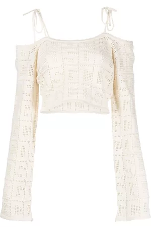 GCDS Top con logo en intarsia