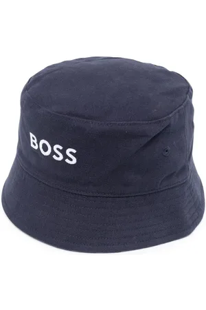HUGO BOSS Sombrero de pescador con logo bordado