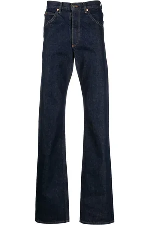 Maison Margiela Vaqueros rectos de talle medio