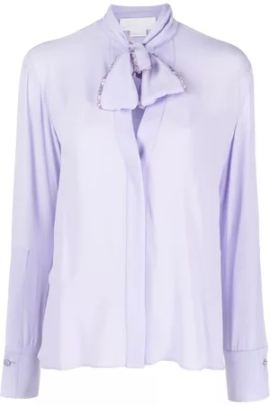 GENNY Blusa con cierre de lazo