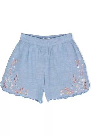 Chloé Pantalones cortos con bordado inglés